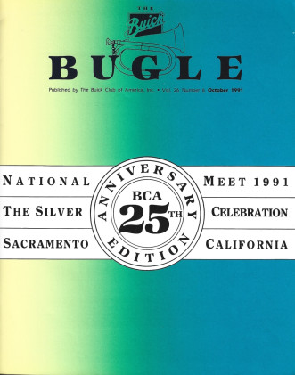 THE BUICK BUGLE 1991 OCT - SILVER CELEBRATION SCRAMENTO CALIF